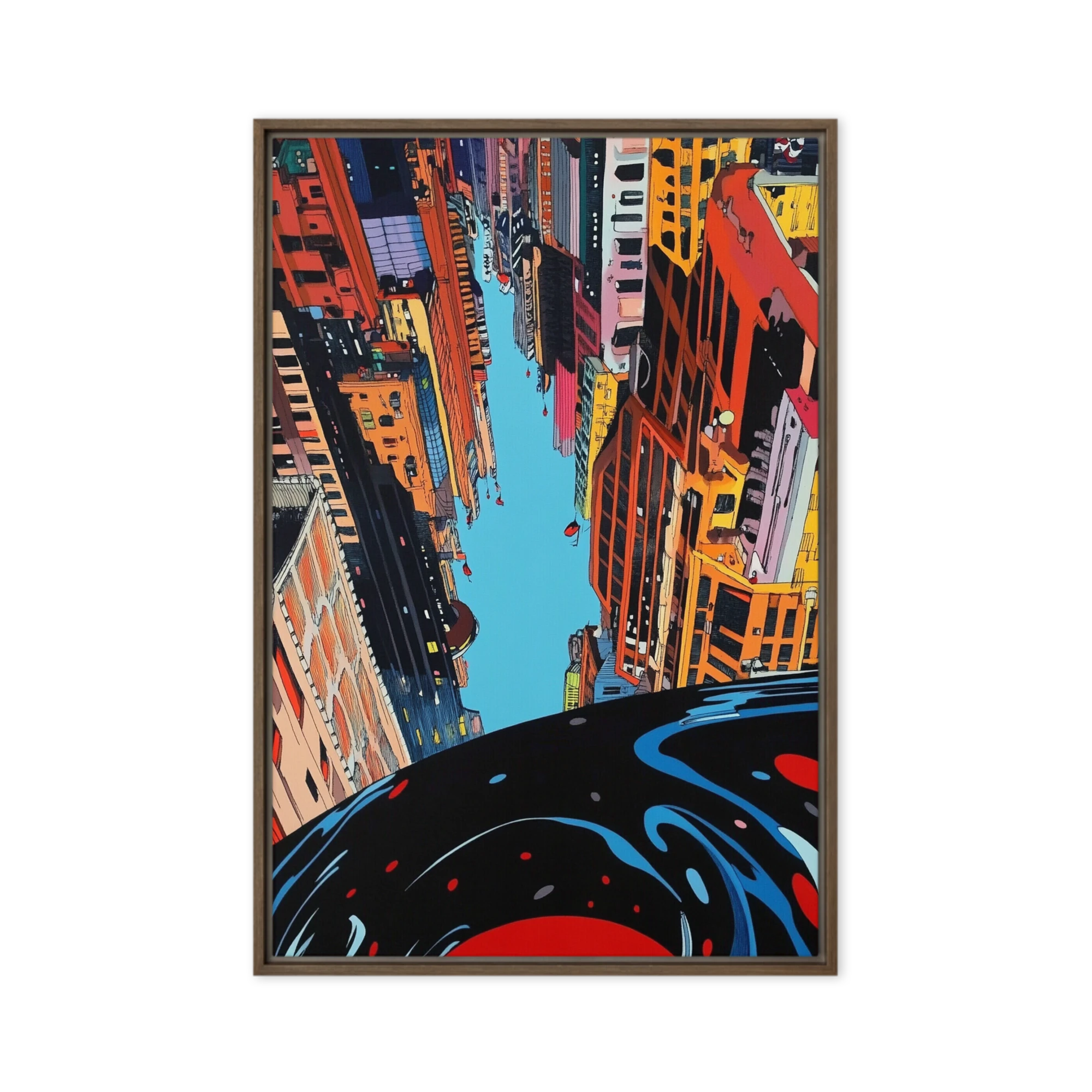 Cityscape Upward View | Art Print