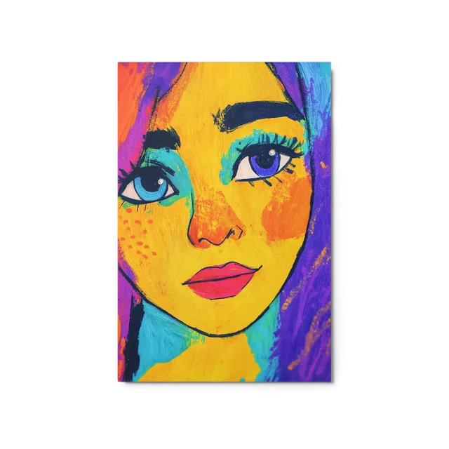 Stylized Pop Art Portrait | Art Print
