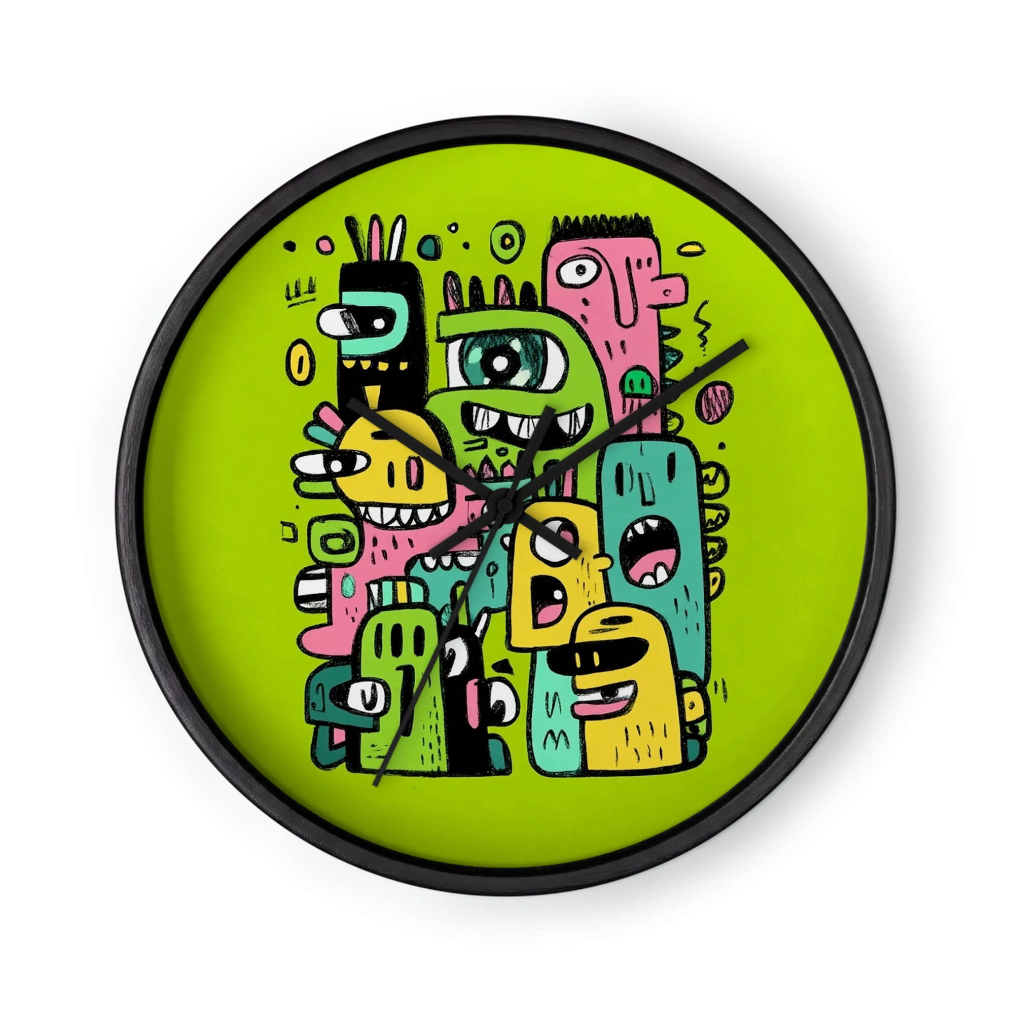Colorful Monster Doodle