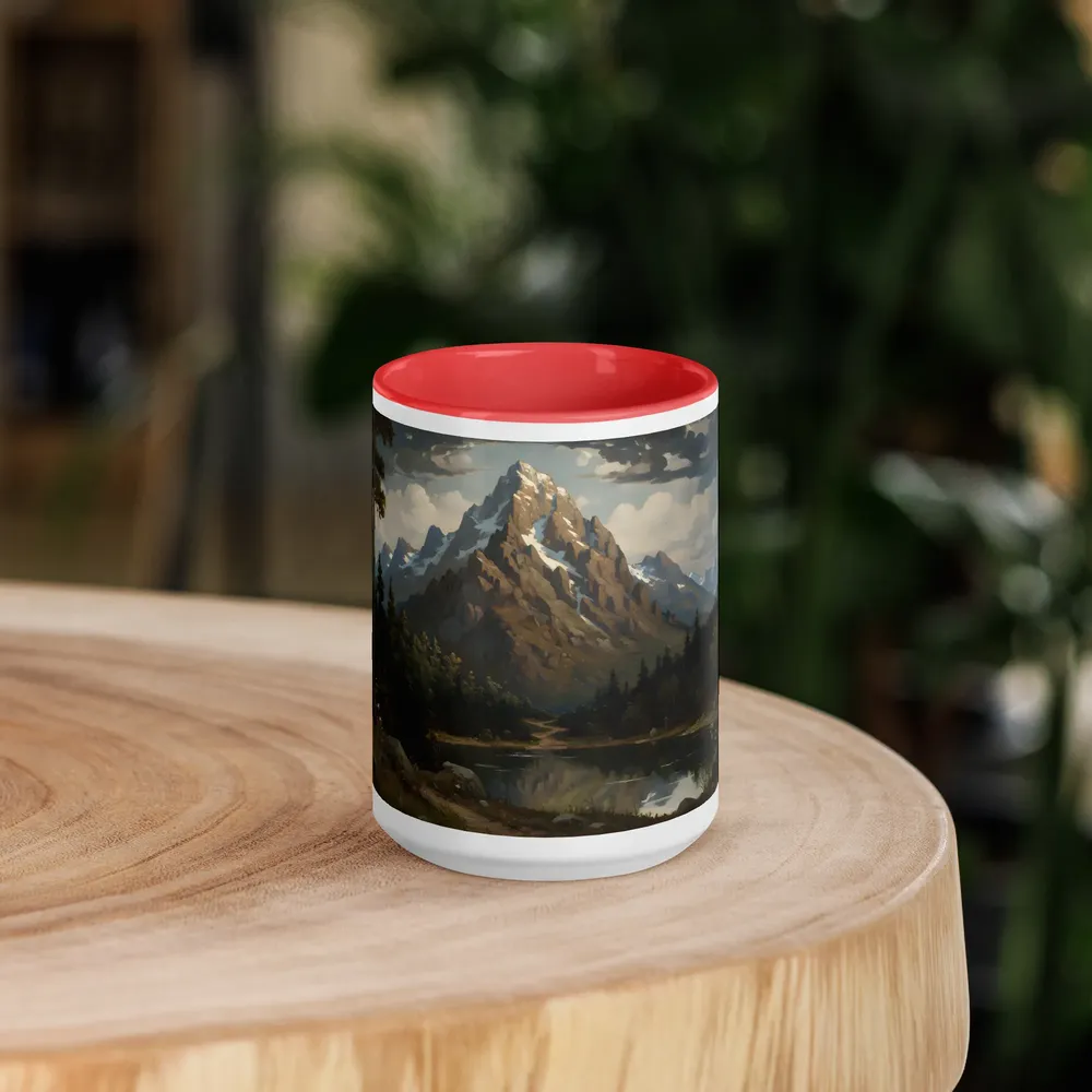 Alpine Reflection 
 Mug with Black inside | 15 oz