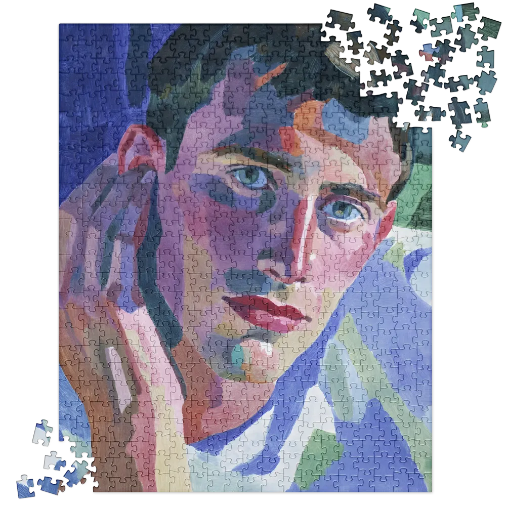 Portrait of Vivid Emotion 
 Jigsaw Puzzle in Tin Box