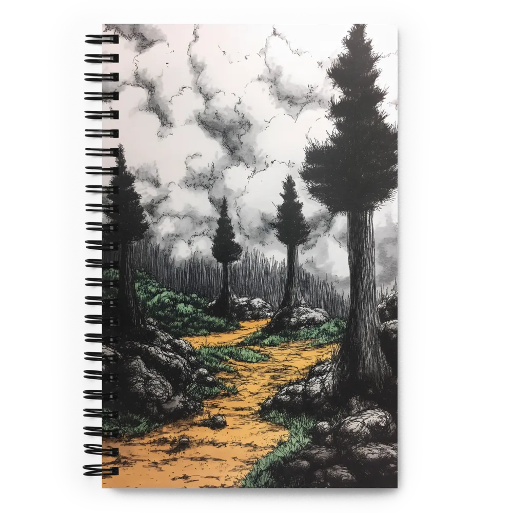 Whispers of the Forest Path 
 Spiral Notebook | 140 pages