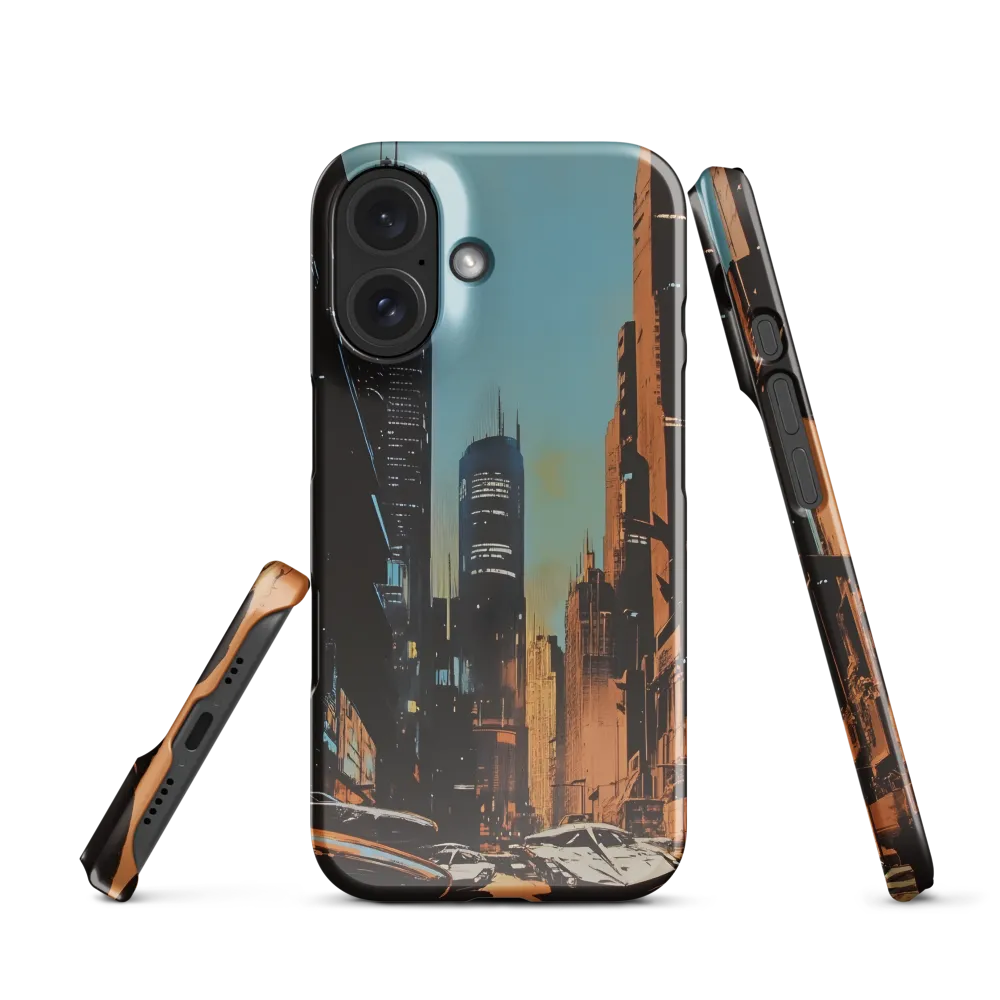 Cyberpunk Metropolis 
 iPhone 13 Pro | Tough Case