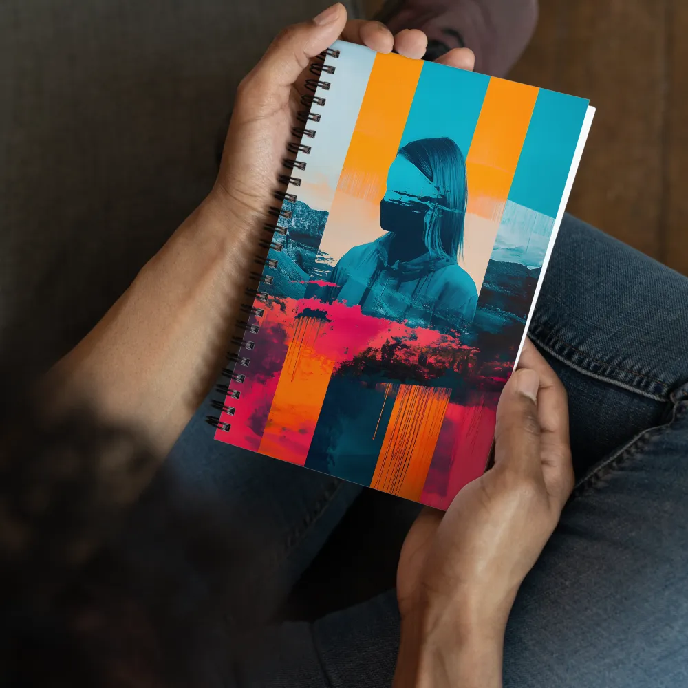 Fragmented Horizon 
 Spiral Notebook | 140 pages