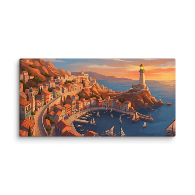 Enchanted Coastal Sunset | Art Print