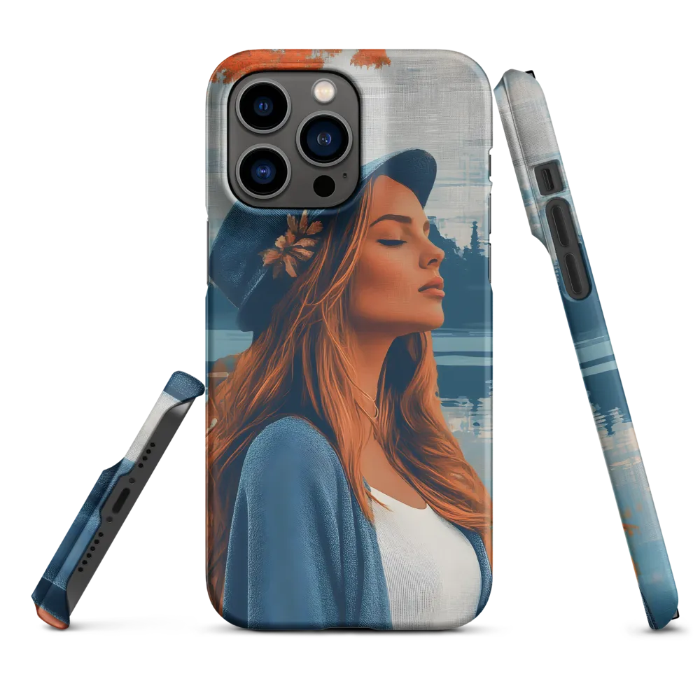 Modern Impressionistic Portrait of a Woman | Phone Case
