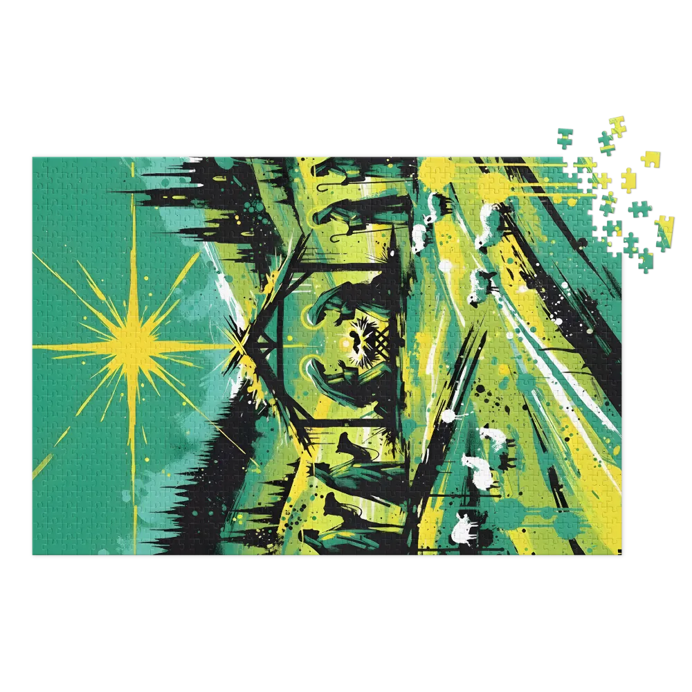 Star Over the Manger | Jigsaw Puzzles