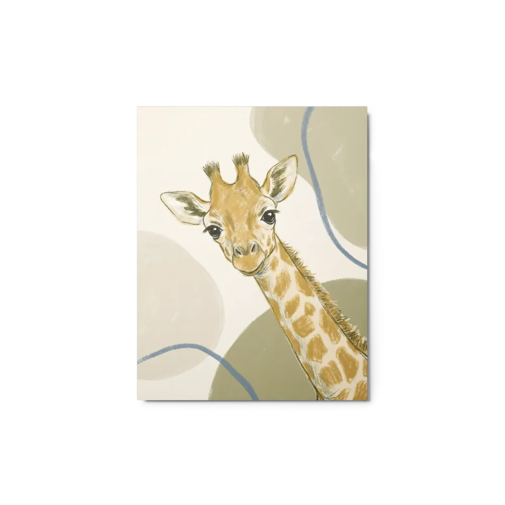 Curious Giraffe Gaze