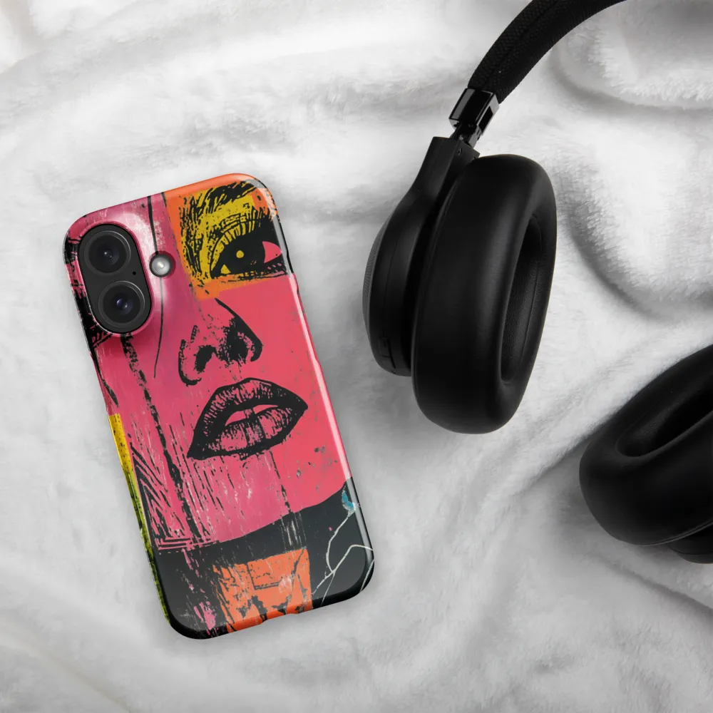 Vibrant Screenprint Portrait 
 iPhone 17 Pro | MagSafe® Tough Case