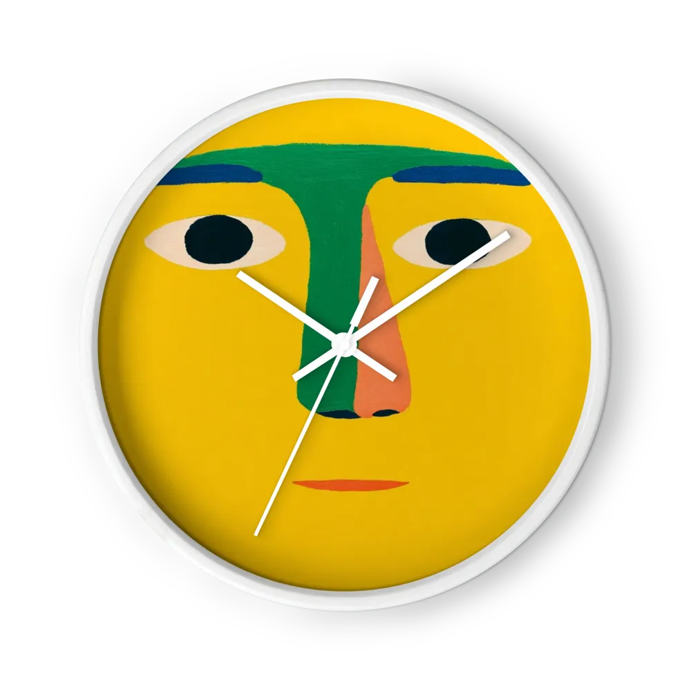 Yellow and Green Portrait