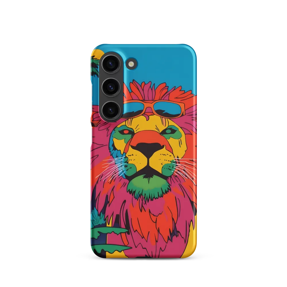 Vibrant Pop Art Lion Design | Phone Case