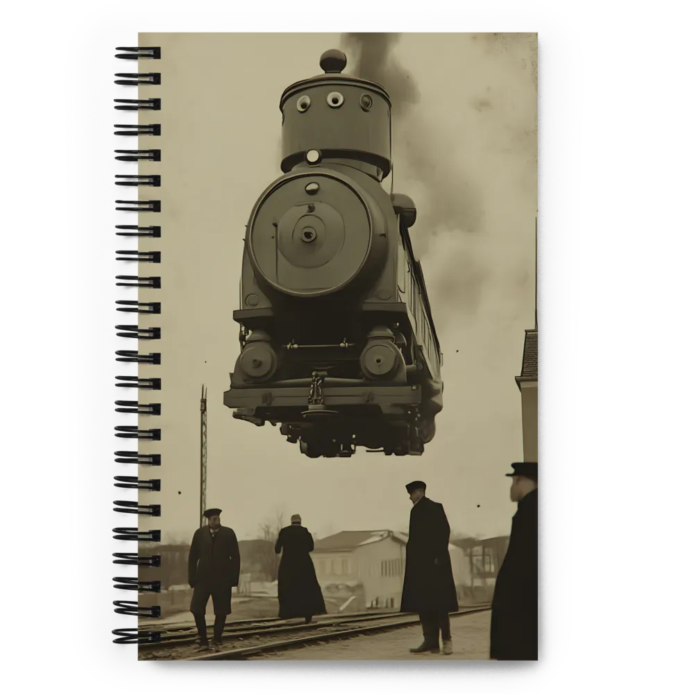 The Levitation of Locomotive No. 7 
 Spiral Notebook | 140 pages