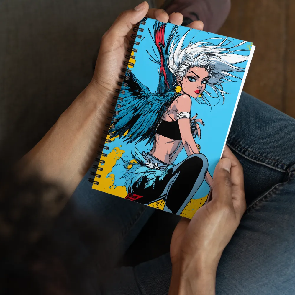 Feathered Grace 
 Spiral Notebook | 140 pages