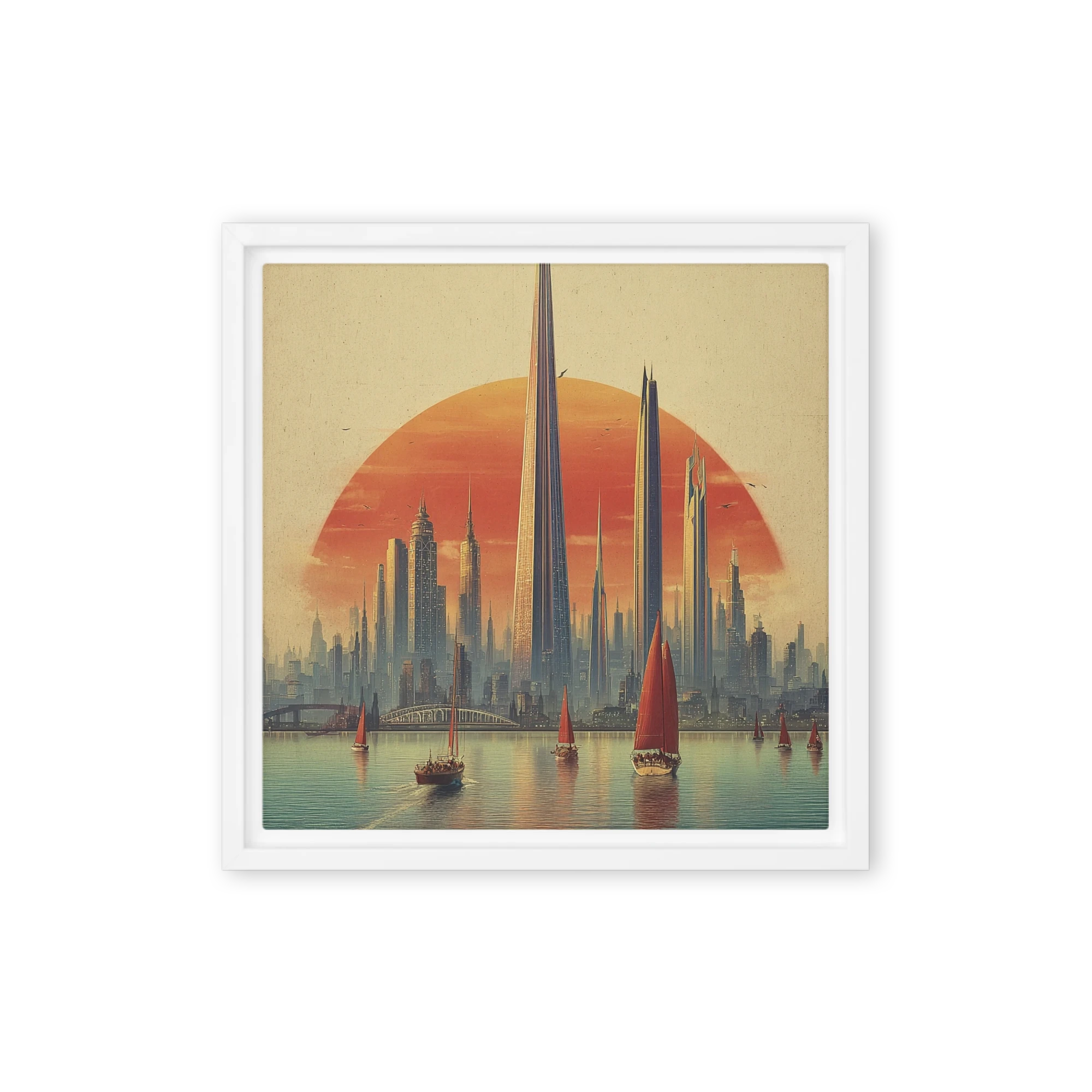 Metropolis at Sunset | Art Print