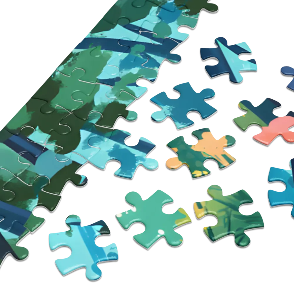 Path of Whispers 
 Jigsaw Puzzle in Tin Box