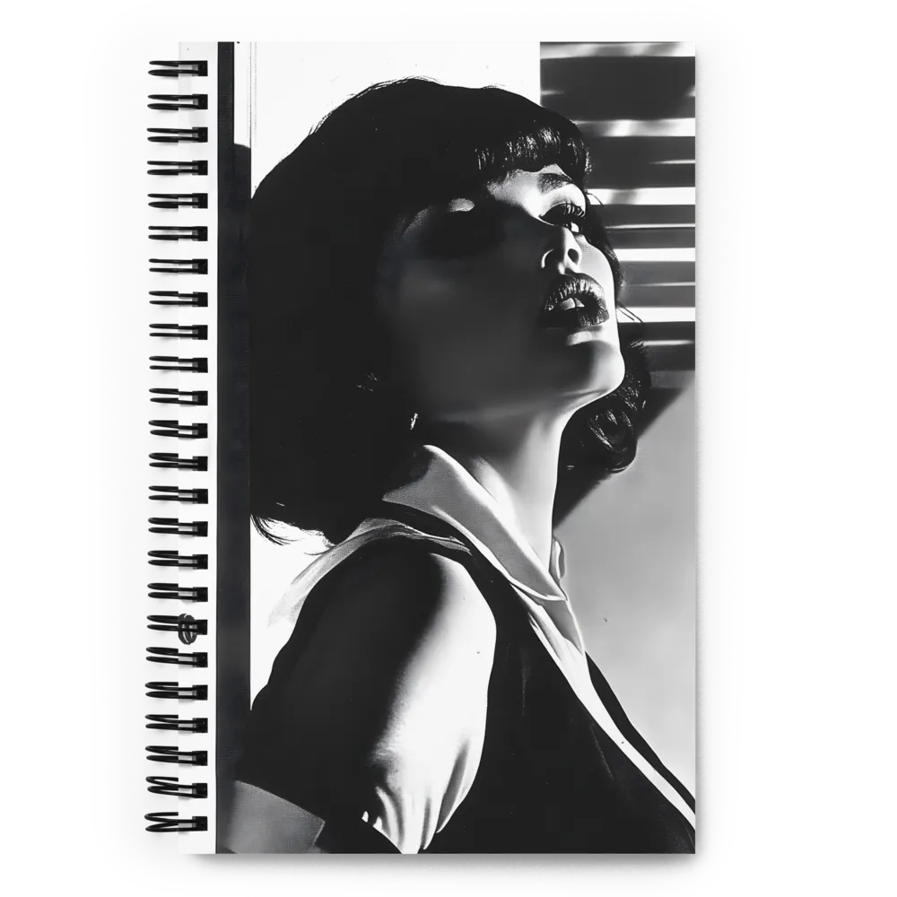 Noir Gaze 
 Spiral Notebook | 140 pages
