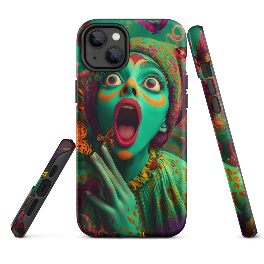 Surreal Woman with Butterflies | Phone Case