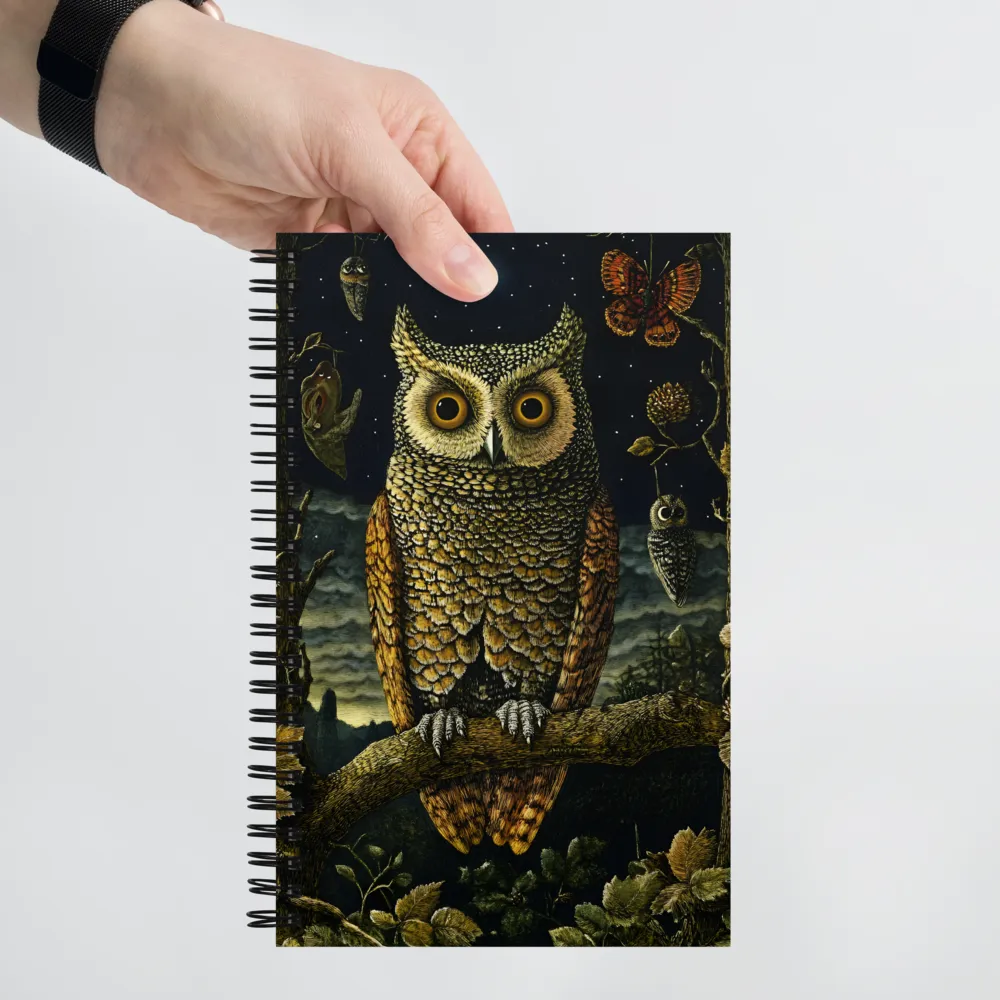 Nocturnal Wisdom 
 Spiral Notebook | 140 pages