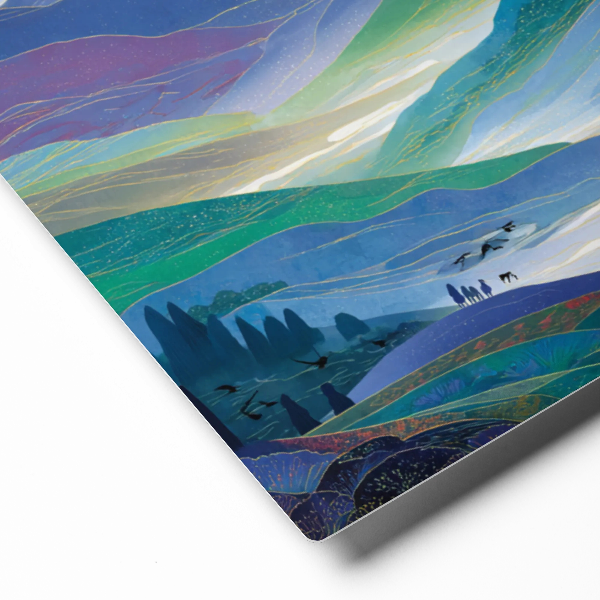 Castle Beyond the Hills | Art Print