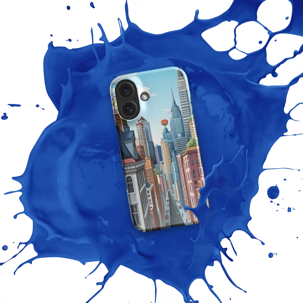Colorful Cityscape Perspective 
 iPhone 17 Air | MagSafe® Tough Case