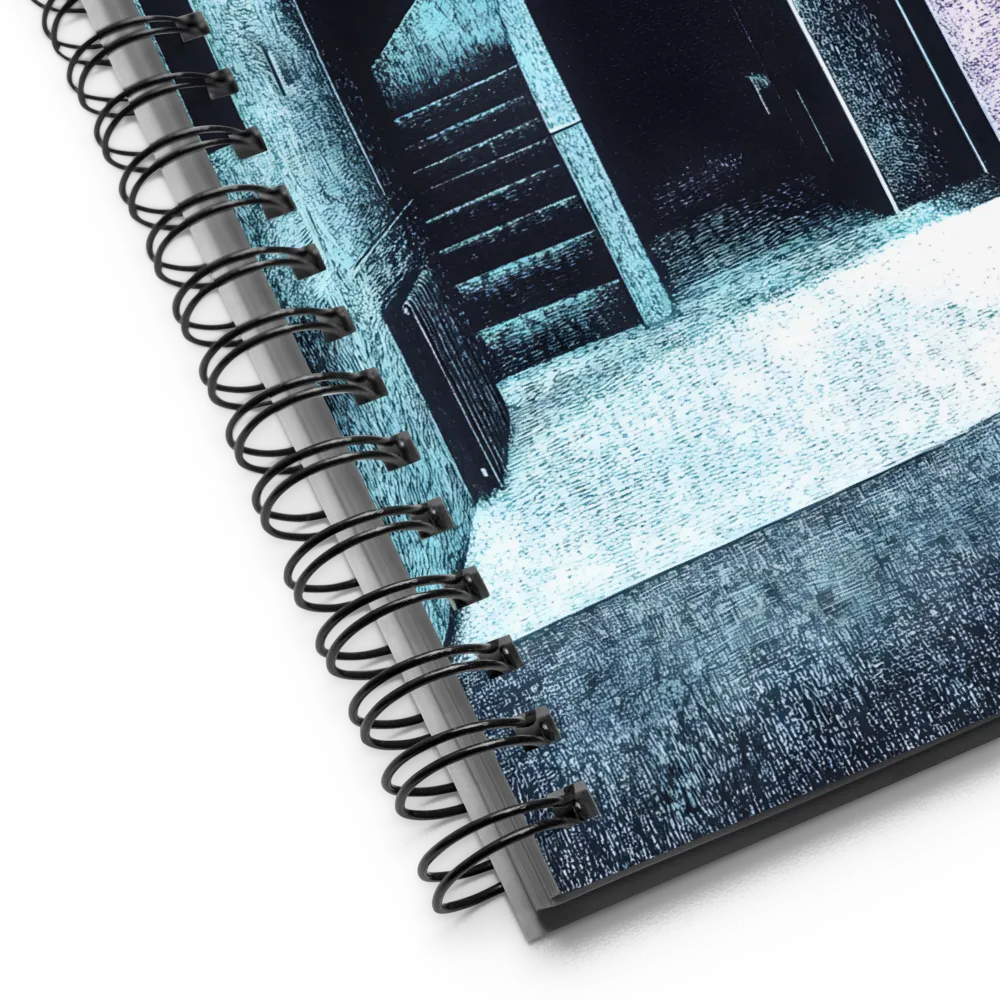 Labyrinthine Ascent 
 Spiral Notebook | 140 pages