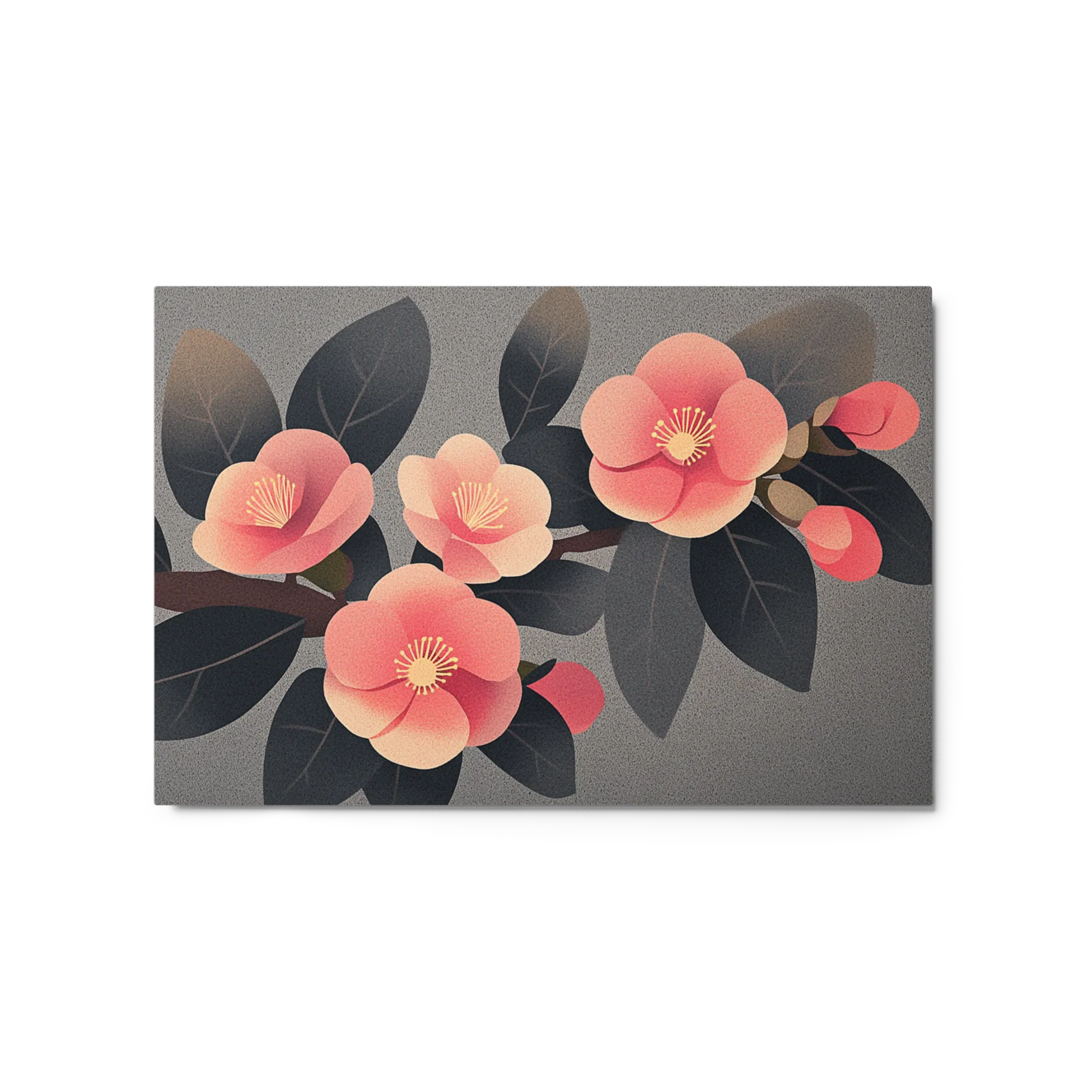 Flat Planes of Quiet Stillness — Paper-cut botanical edges