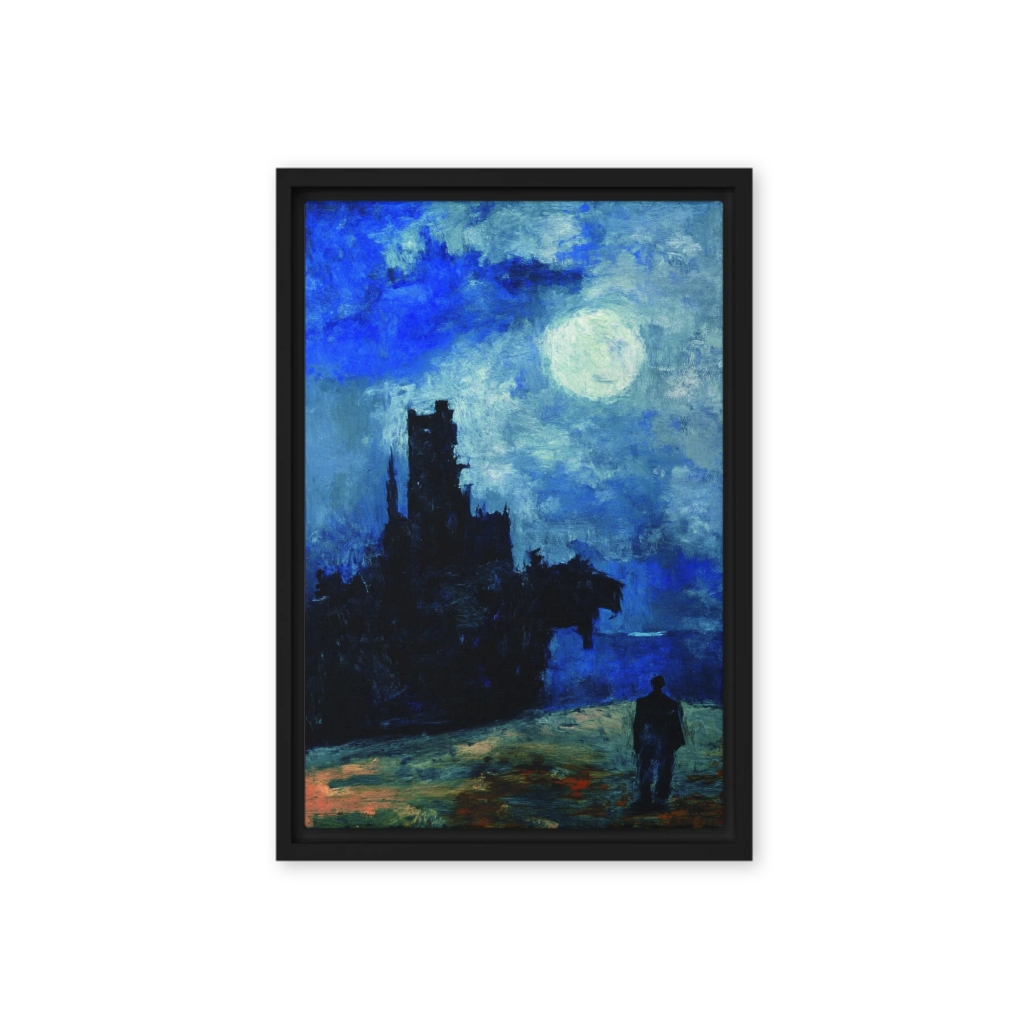 The Lonely Sentinel at Midnight | Art Print