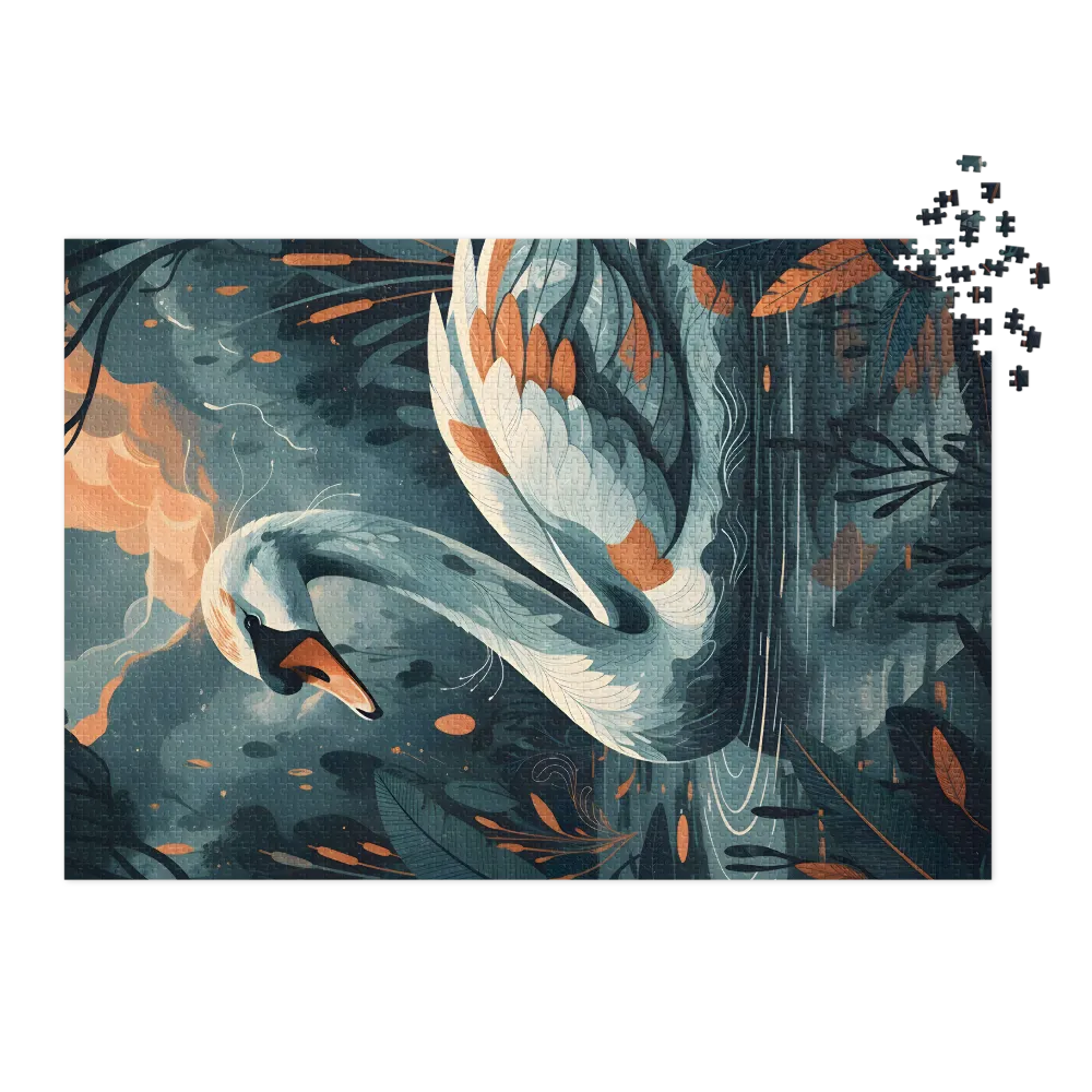 Twilight Swan