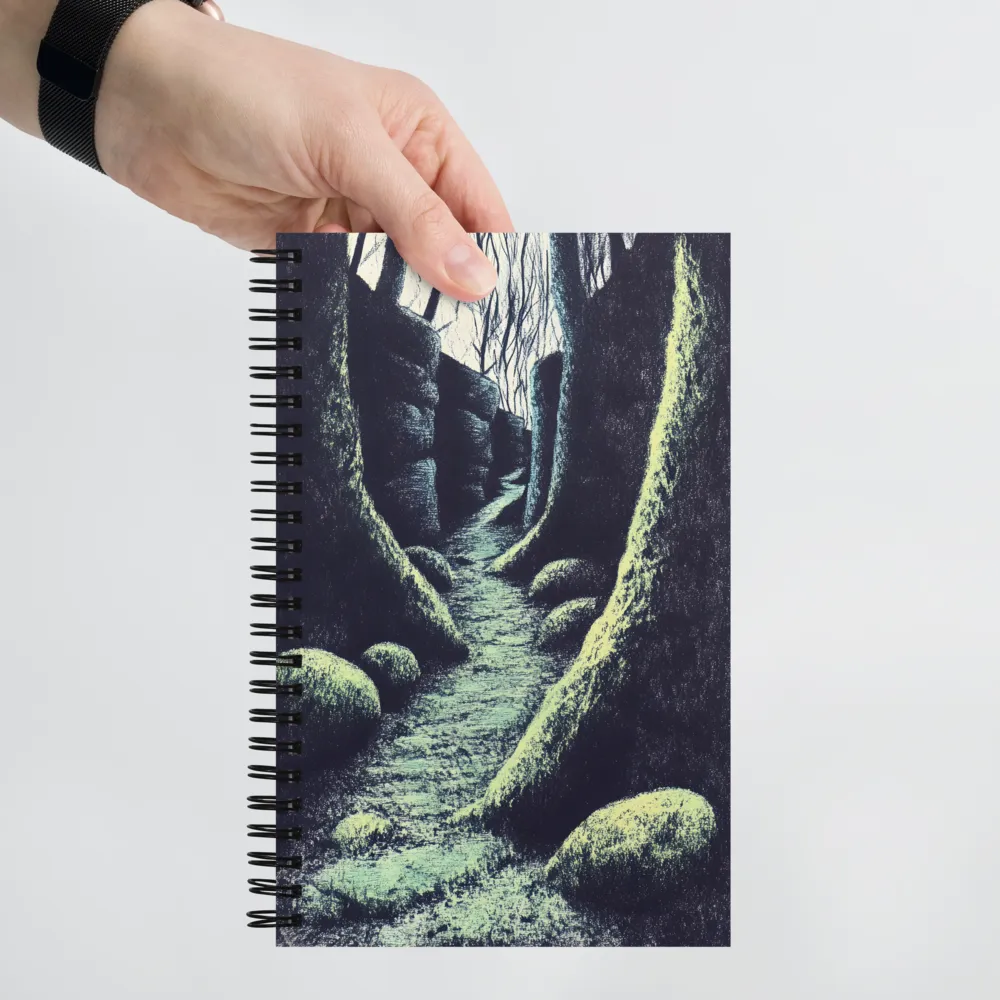 Enchanted Forest Path 
 Spiral Notebook | 140 pages