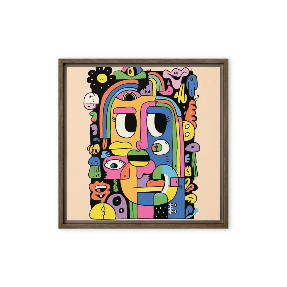 Mosaic Mind 
 Canvas | 8″x 8″