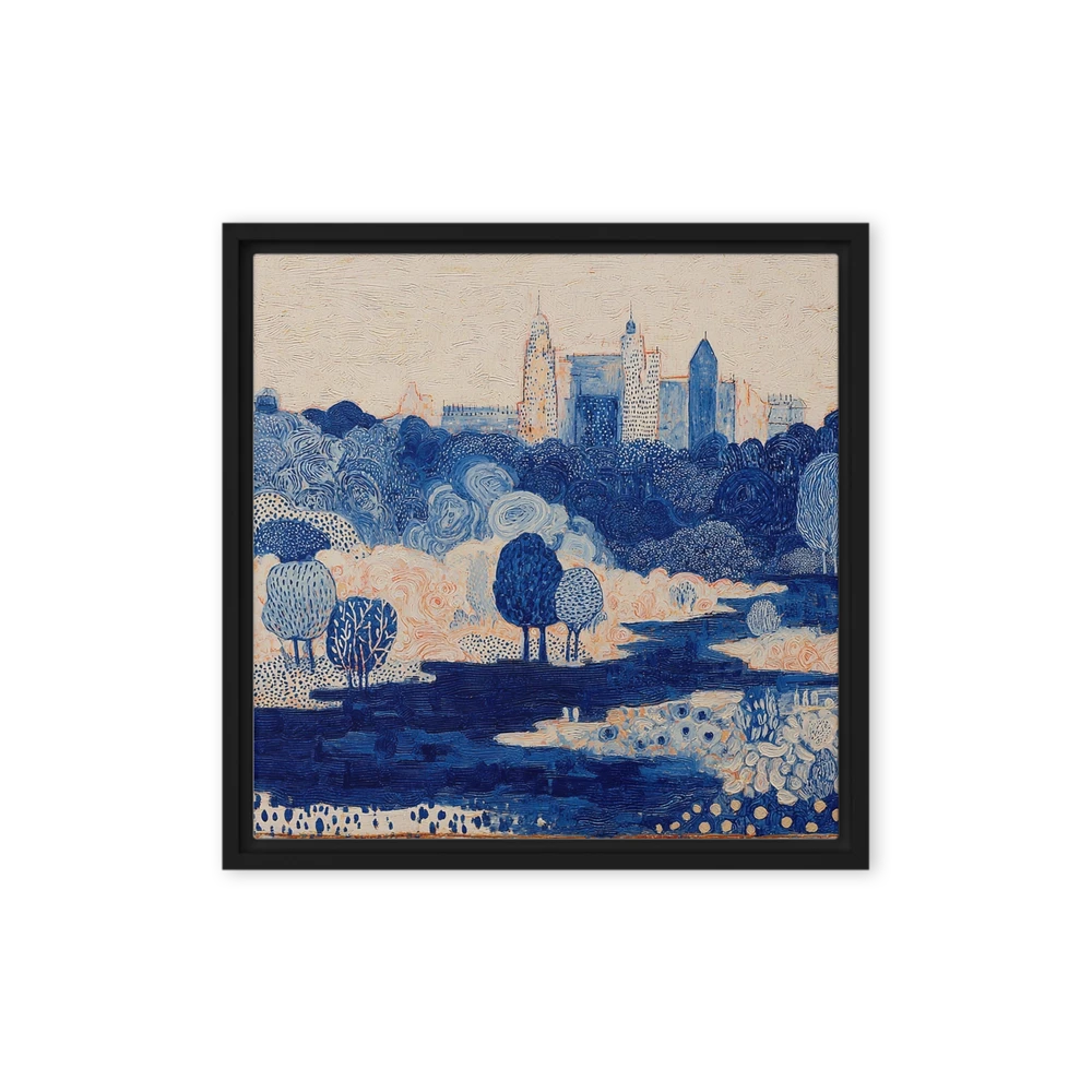 Blue City Parkland | Art Print