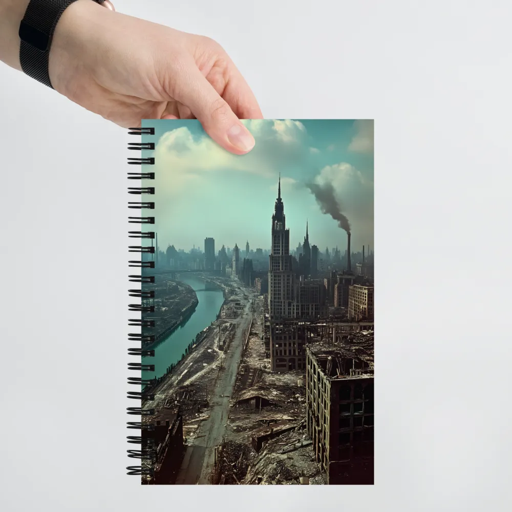 Industrial Decay 
 Spiral Notebook | 140 pages
