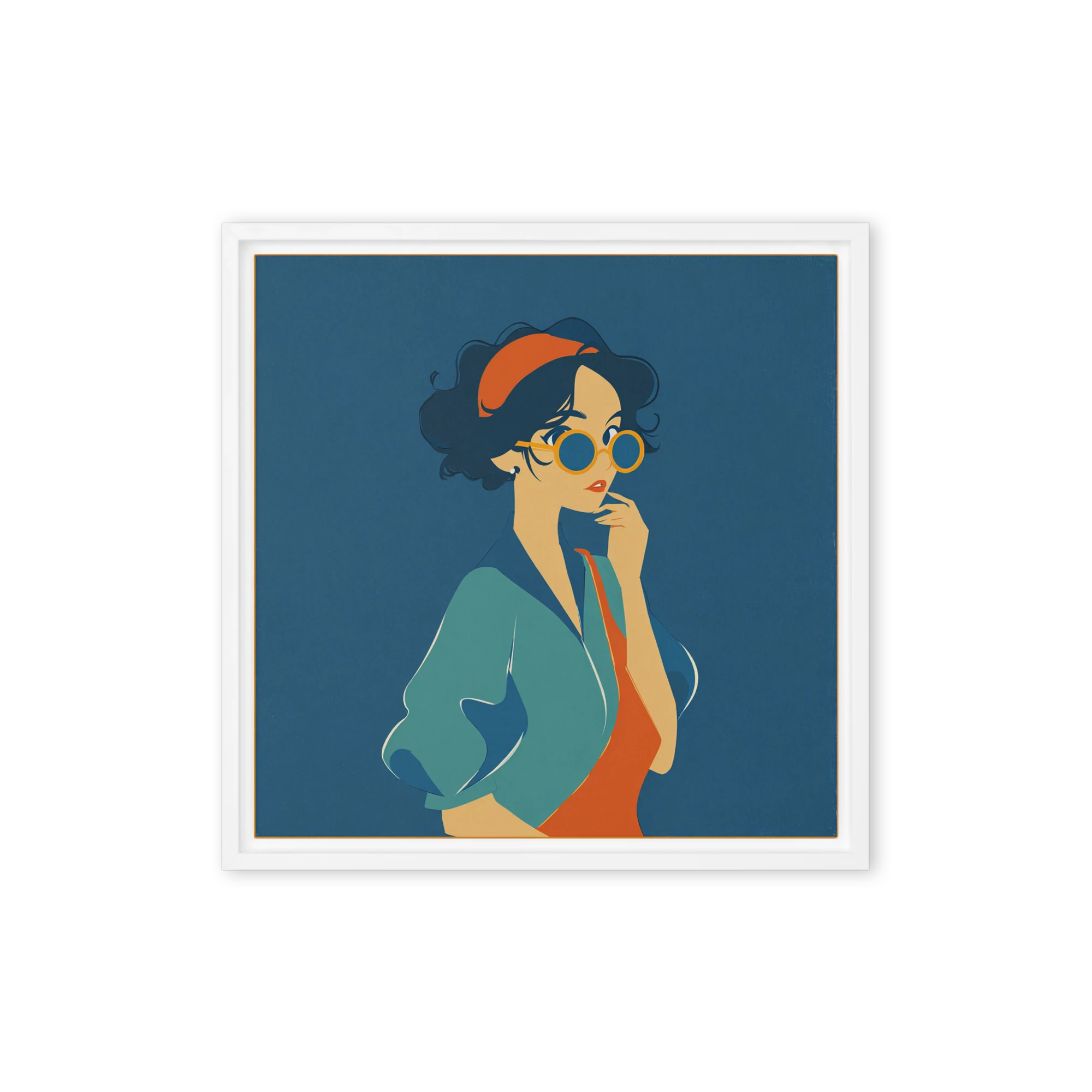 Retro Chic Portrait