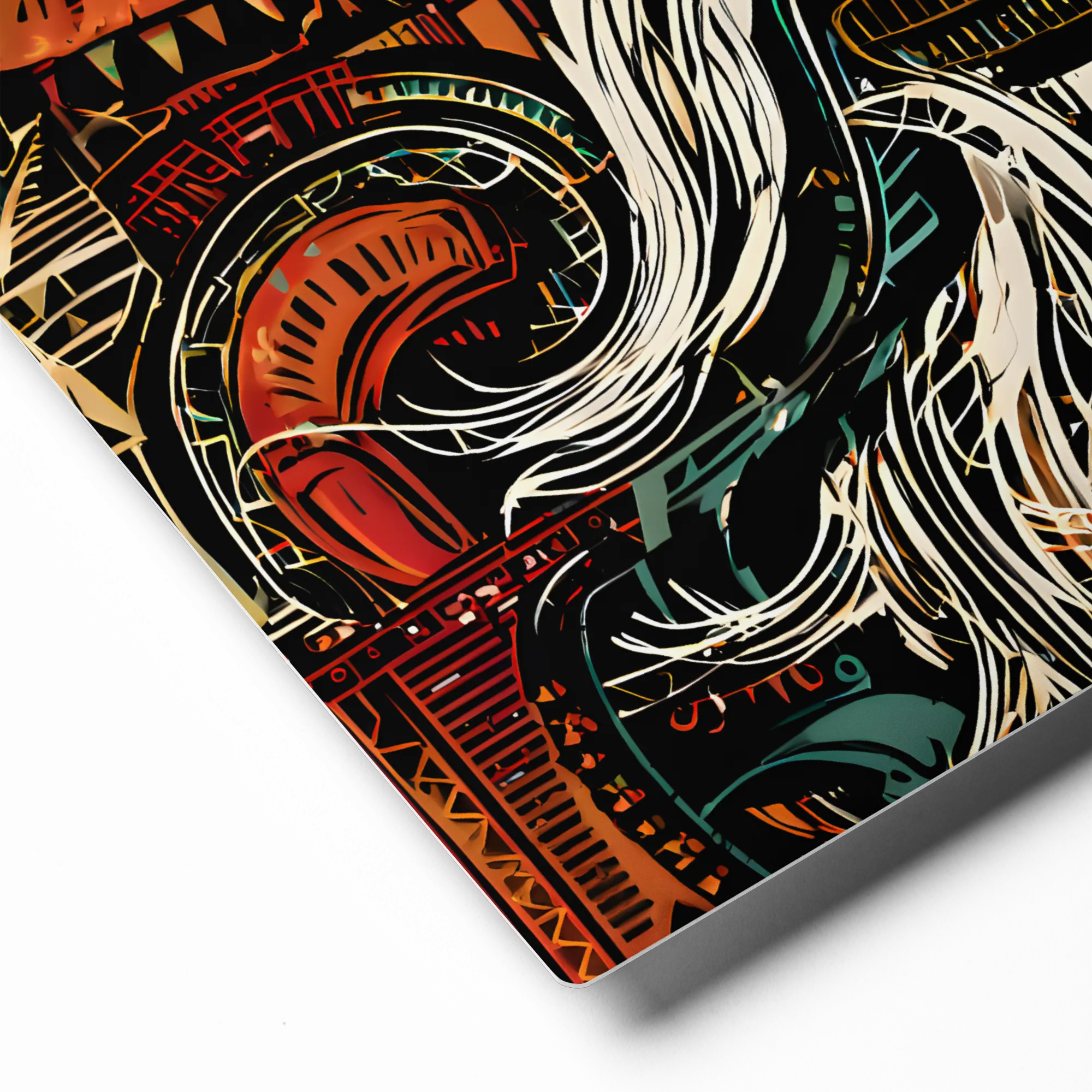 Intricate Graphic Portrait 
 Canvas | 32″x 32″