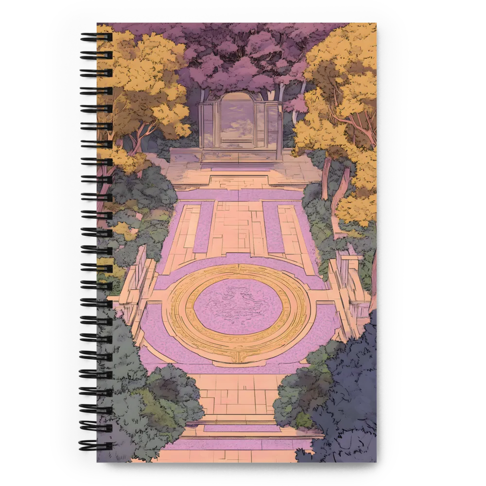 The Mystical Garden Path 
 Spiral Notebook | 140 pages