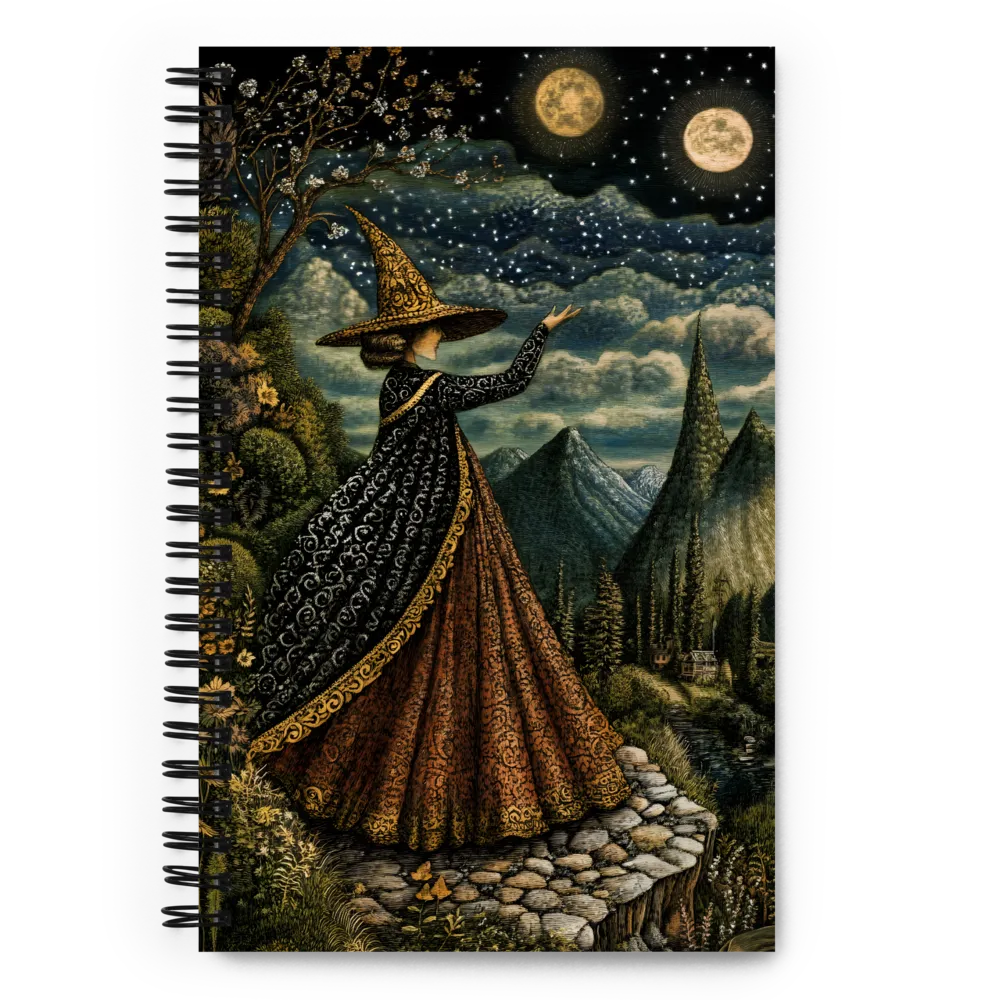 The Moon Witch 
 Spiral Notebook | 140 pages