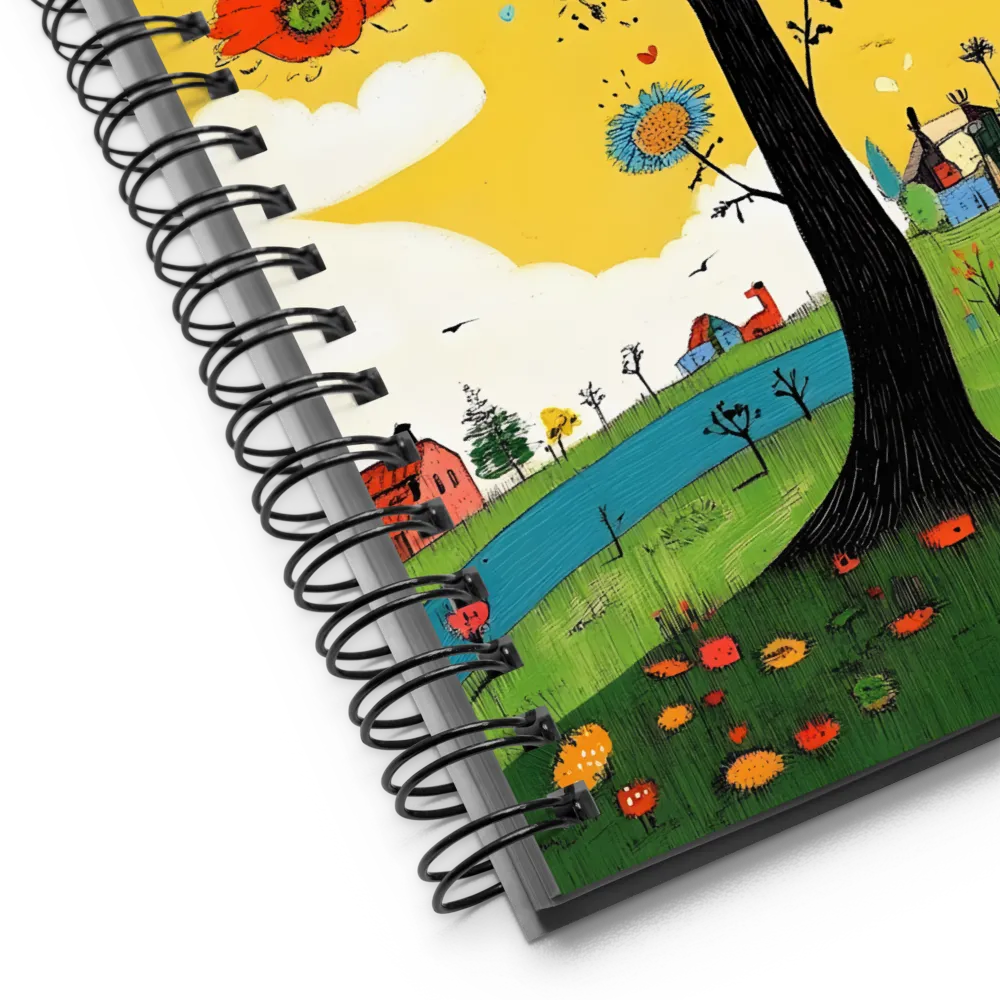 The Enchanted Blossom Tree 
 Spiral Notebook | 140 pages