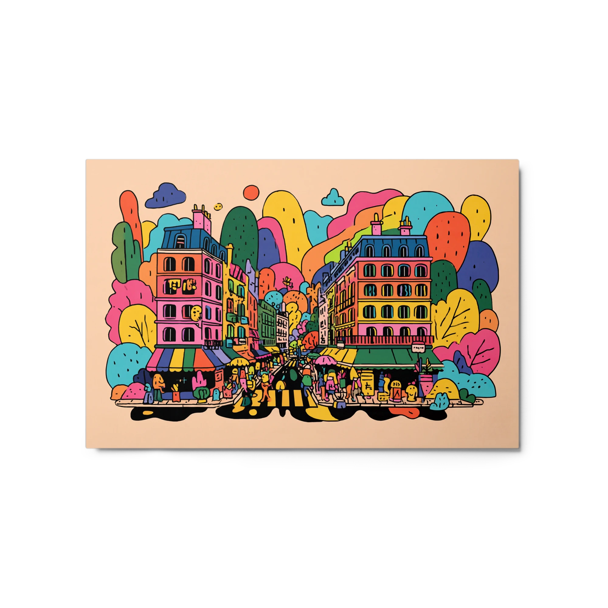 Colorful Street Doodles