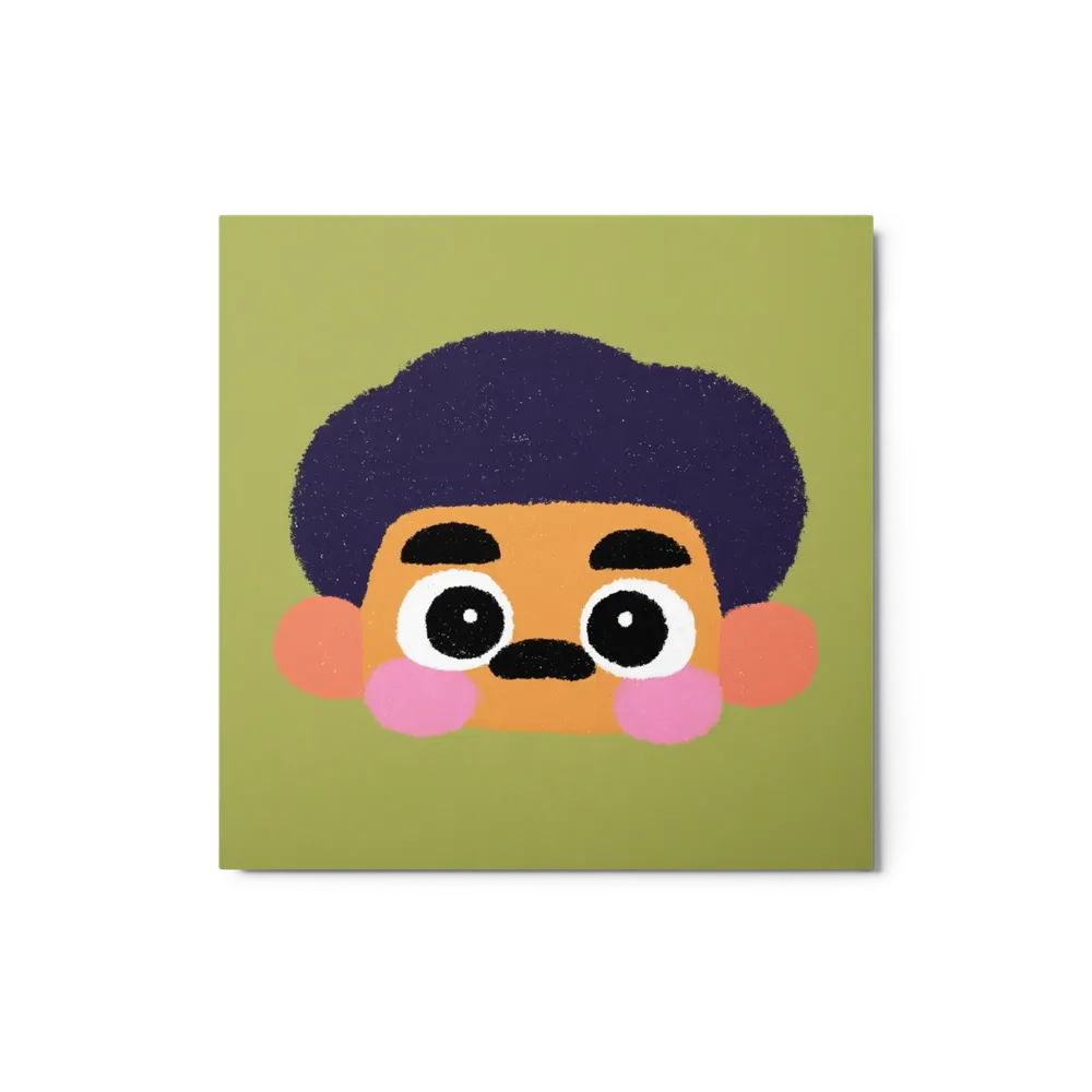 Playful Character Face | Art Print