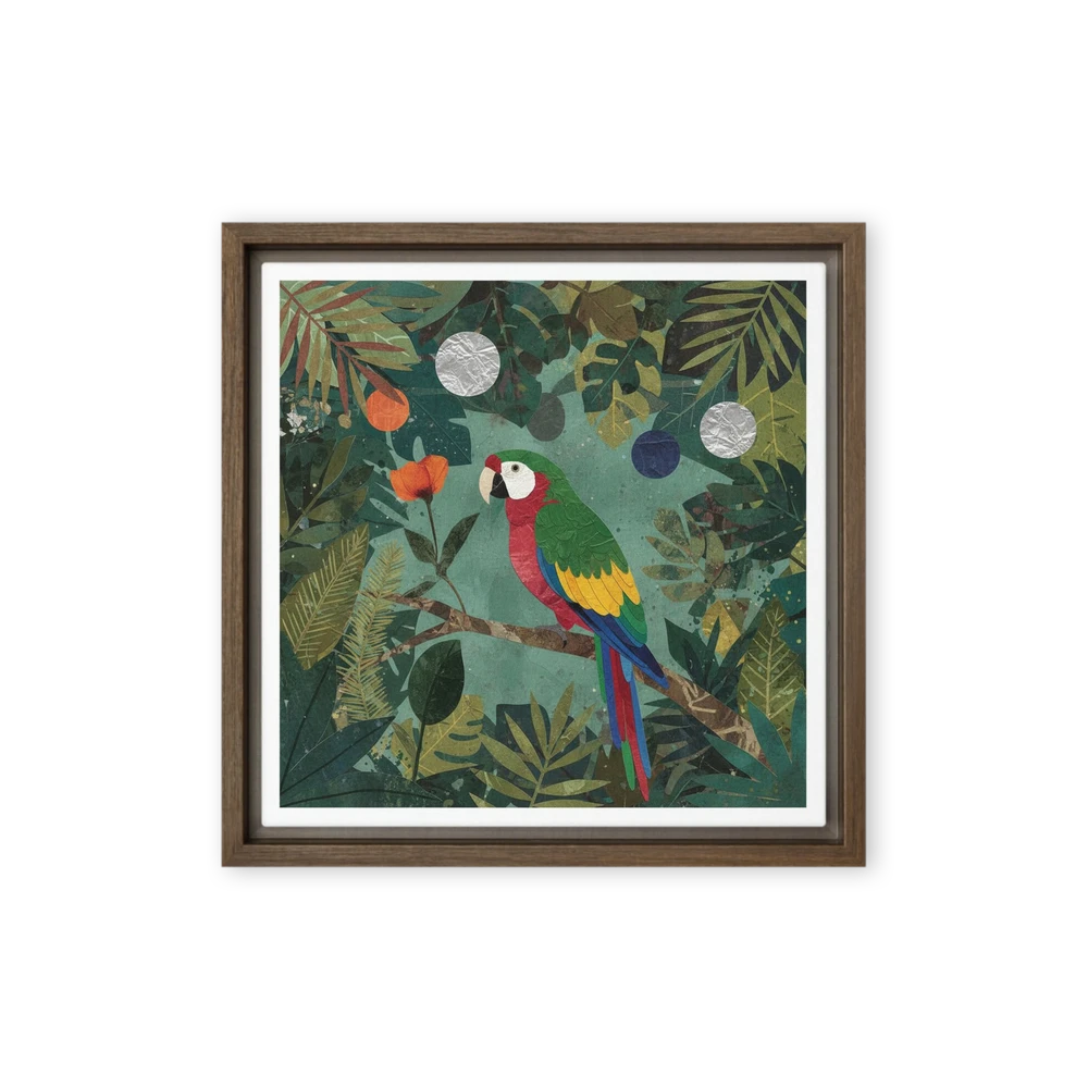 Canopy Parrot | Art Print