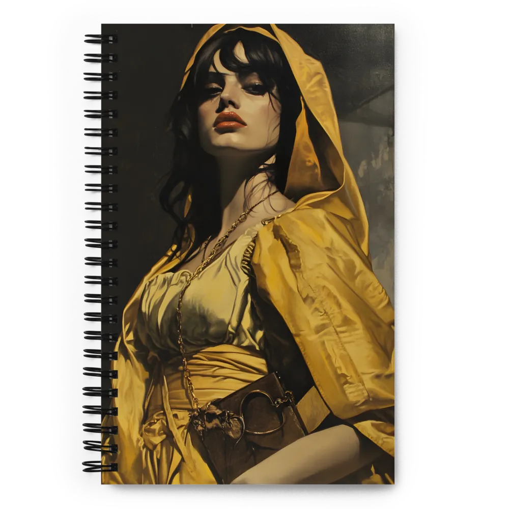 Veiled Confidence | Spiral Notebook