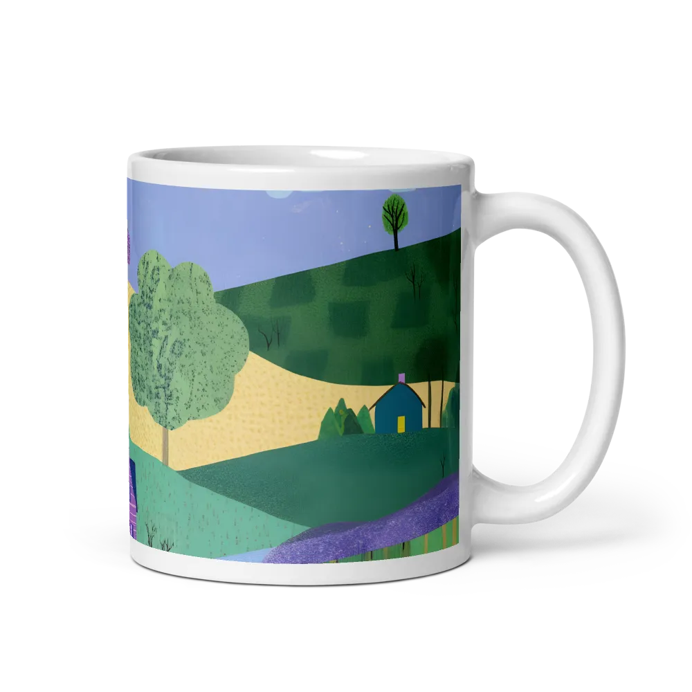 Whimsical Hills and Quaint Homes