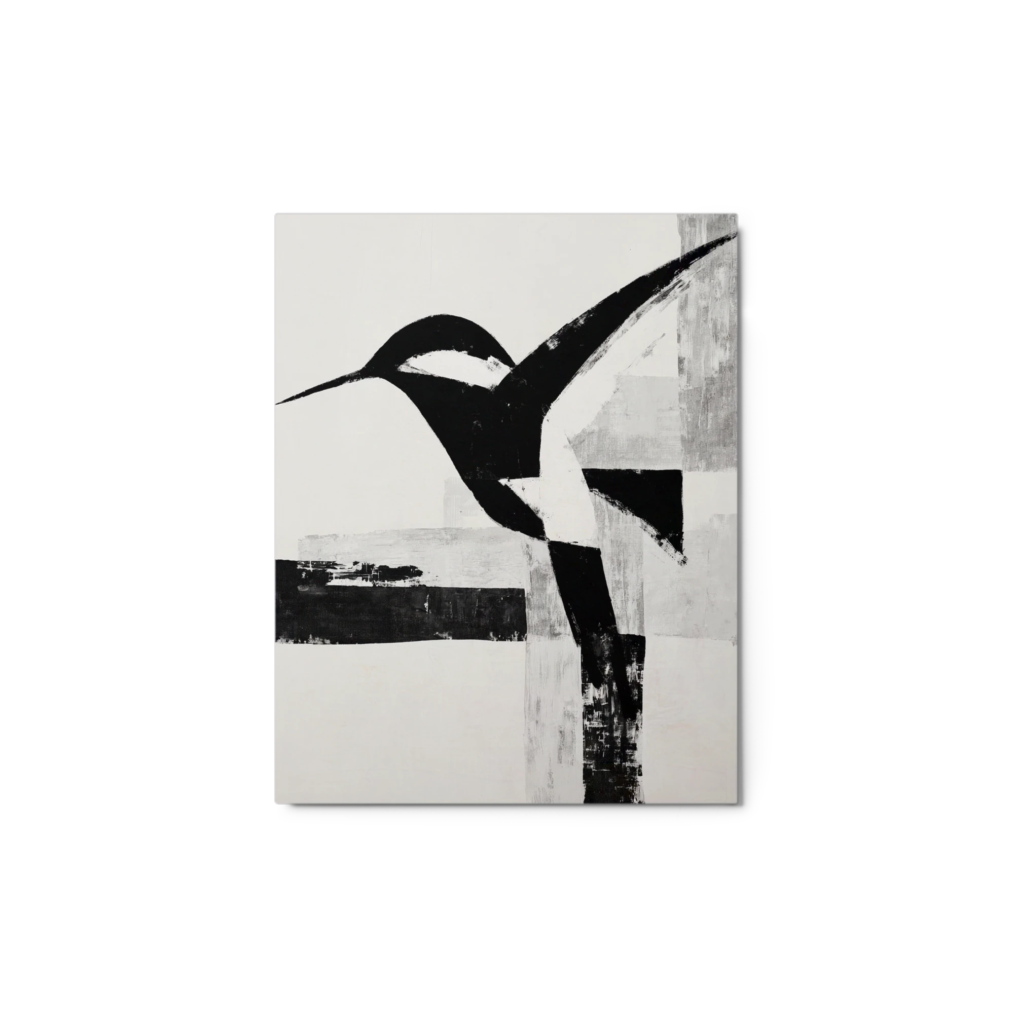 Monochrome Hummingbird Flight