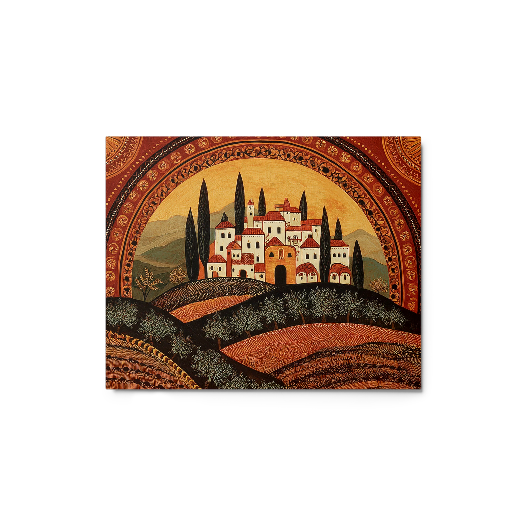 Tuscan Hillside Arch