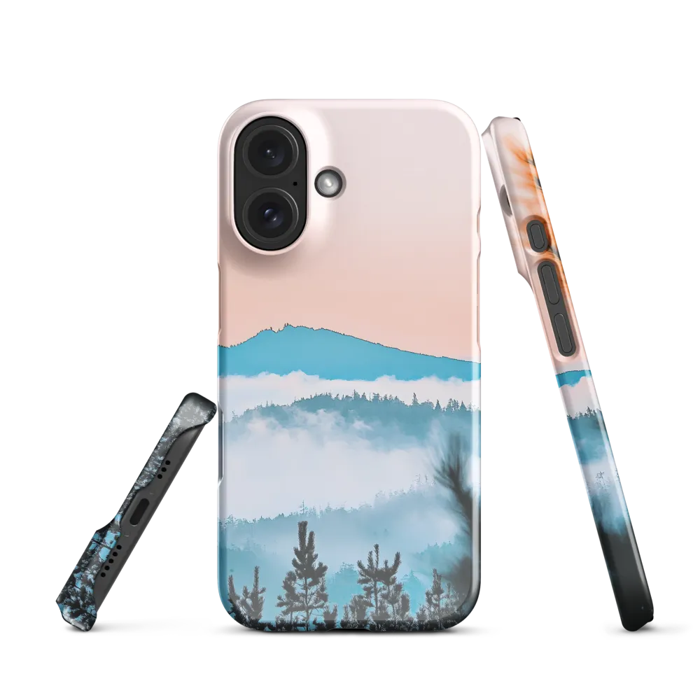 Hazy Mountain Serenity 
 Samsung Galaxy S10 | Snap Case