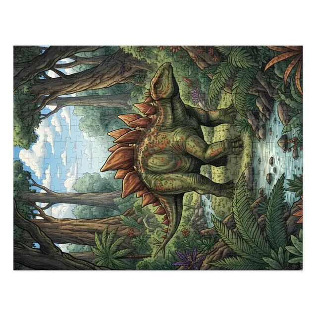 Forest Stegosaurus | Jigsaw Puzzles