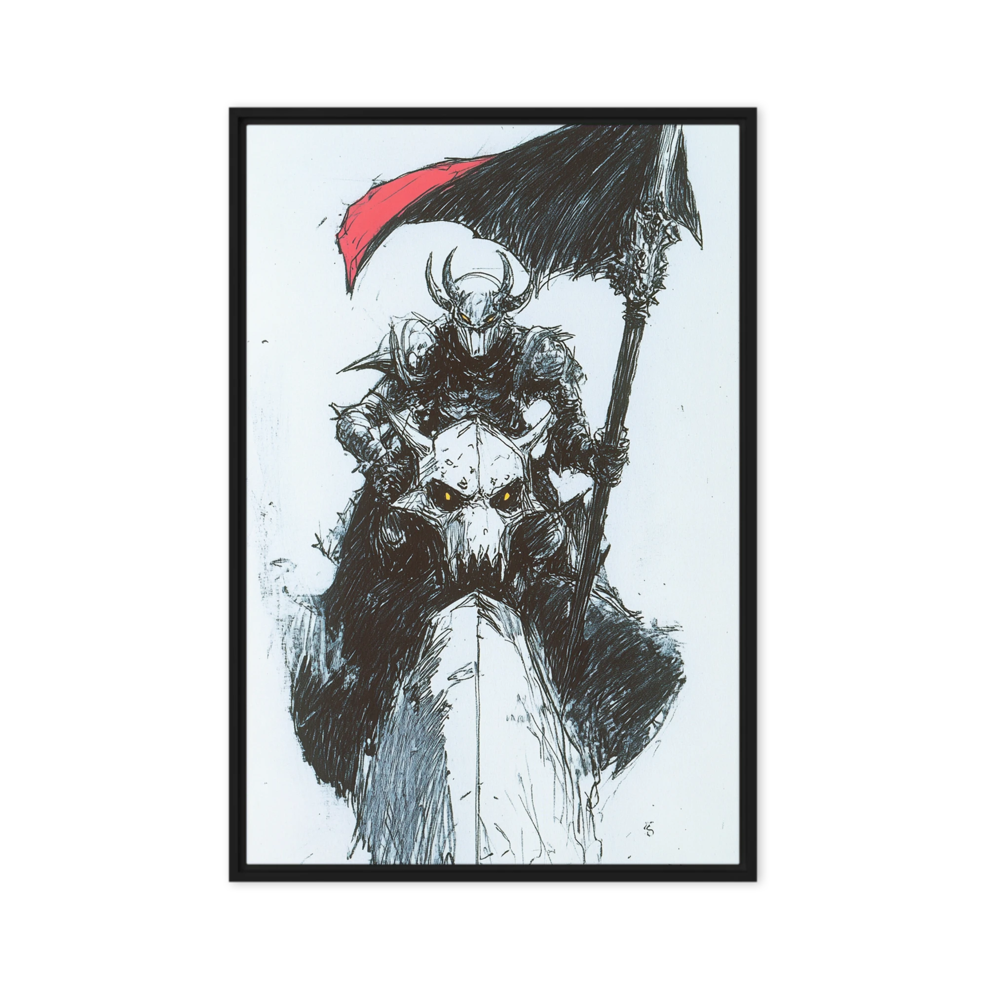 Knight on Skull Horse