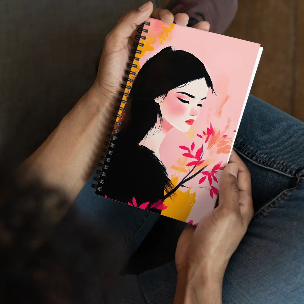 Serene Profile 
 Spiral Notebook | 140 pages