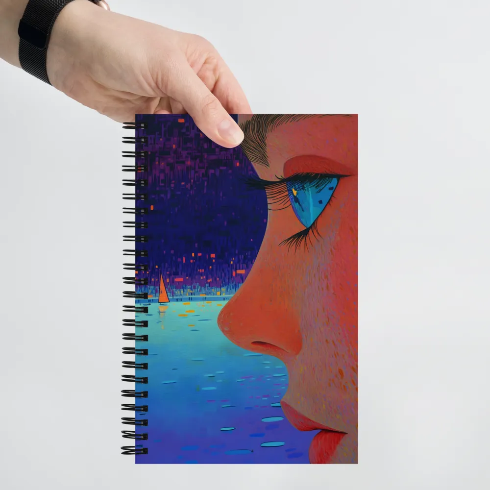 Reflective City Gaze 
 Spiral Notebook | 140 pages