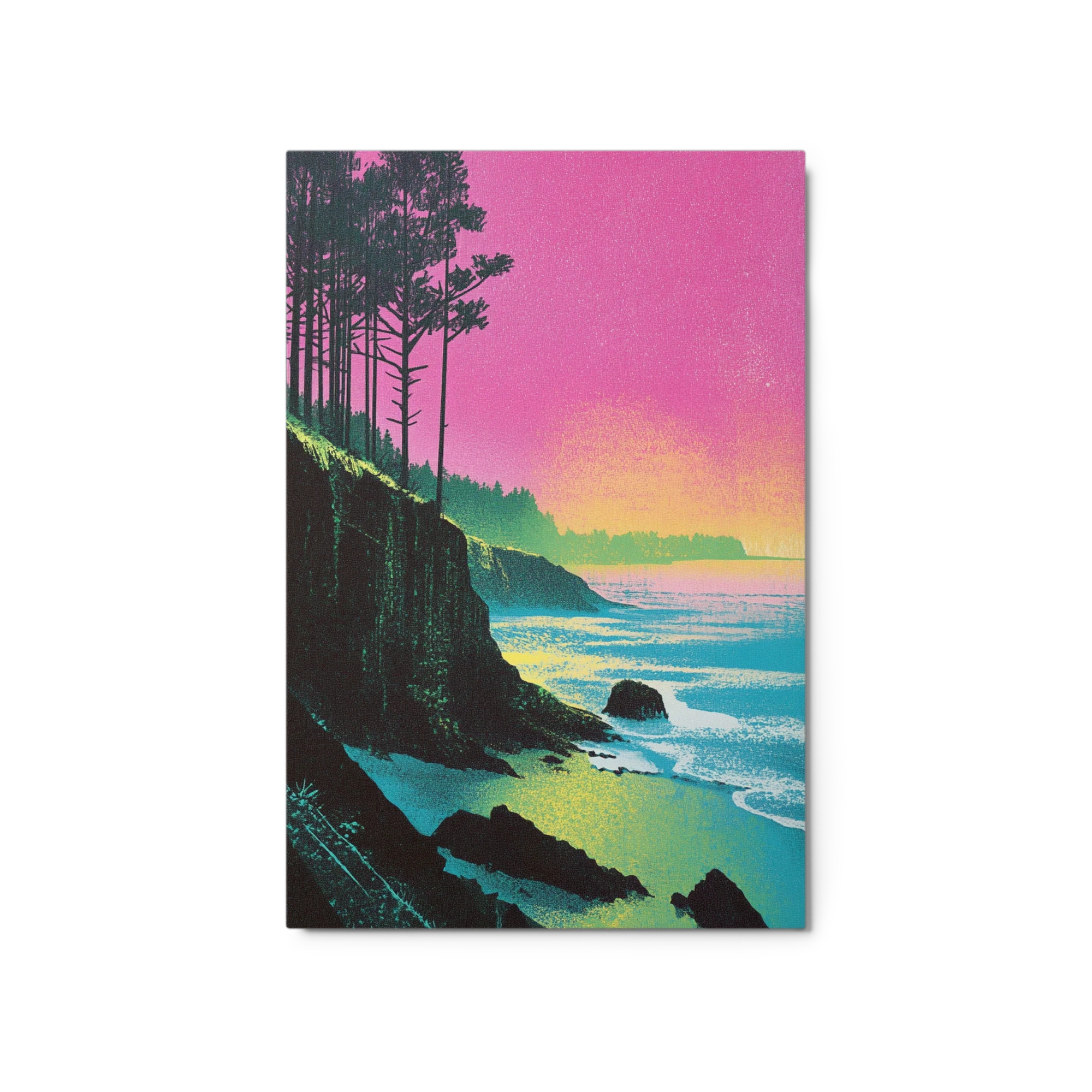 Surreal Coastal Landscape